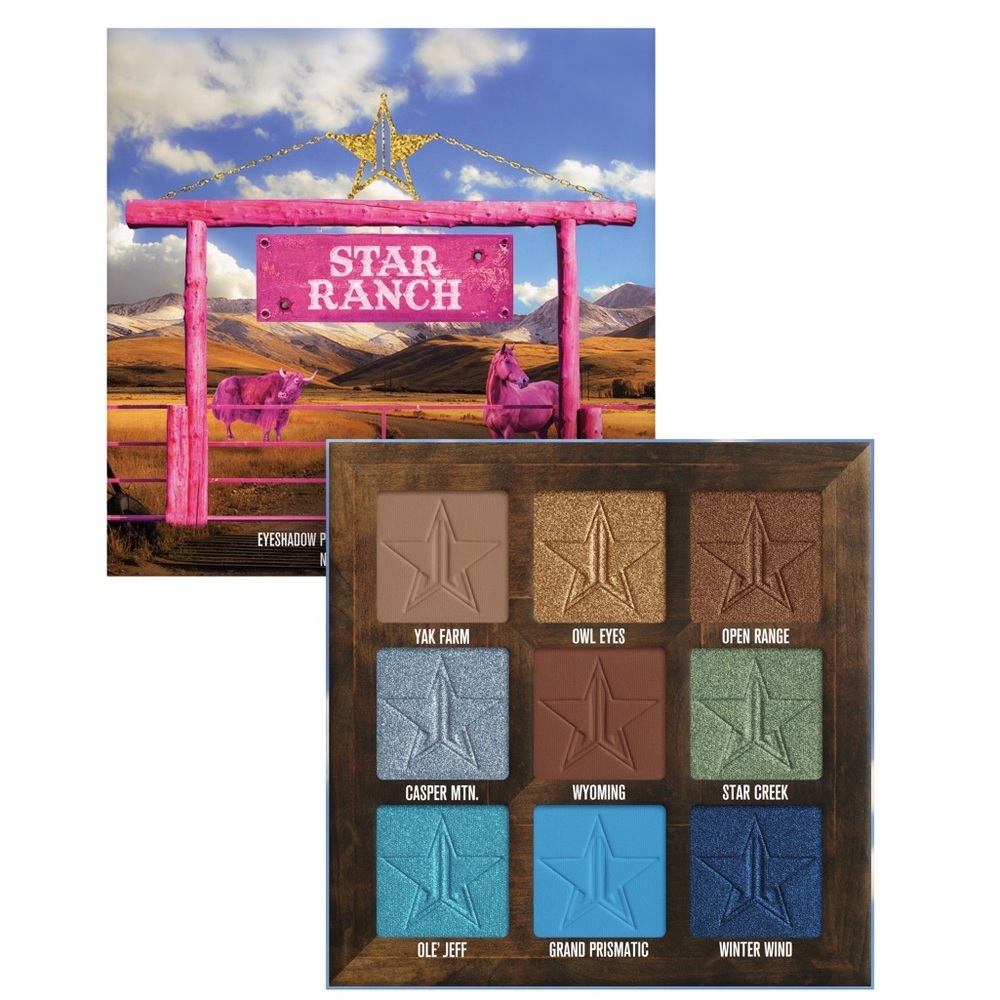 💋  New! Jeffree Star - Star Ranch Mini Palette